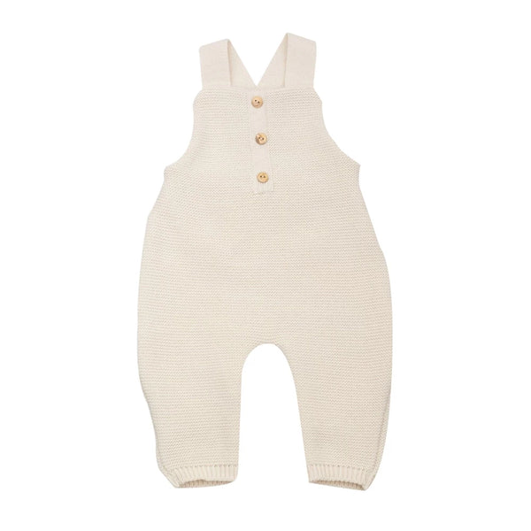 Salopette bébé en maille Sable