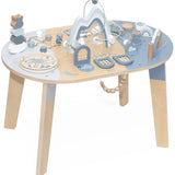 Table d’activités bébé en bois – Jouet d’éveil dès 2 ans - bleue LABEL LABEL