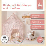 Tente de jeu bébé – Dreamy flowers BIECO